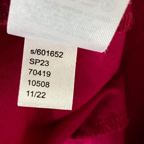 LOFT 2023 Pintucked Ruffle Shell Top Women's Size XS - Picture 5 of 7